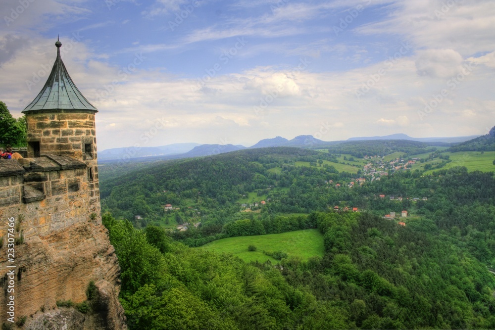 Elbsandsteingebirge - Festung Königstein