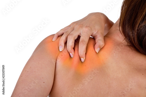 Hurting neck and shoulder