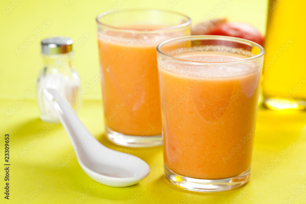 delicious gazpacho typical spanish gastronomy delicious gazpacho typical spanish gastronomy
