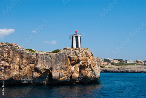 Porto Cristo Lighthouse, Majorca island