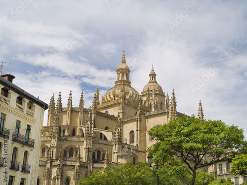 Segovia, catedral, ciudad Patrimonio de la Humanidad, España