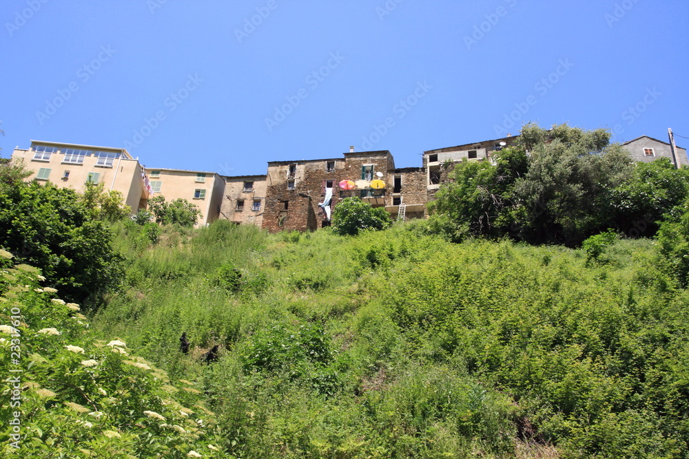 Obraz premium maisons perchées