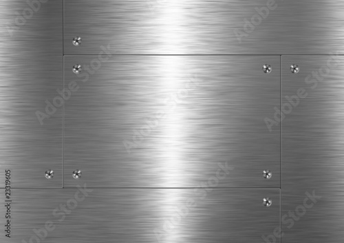 Brushed metal