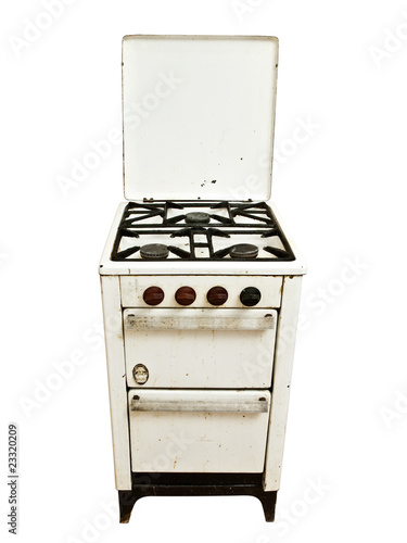old gas stove