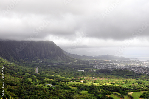 Nuuanu Pali Lookout photo