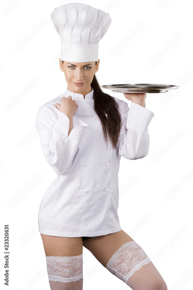 the sexy chef Stock Photo | Adobe Stock