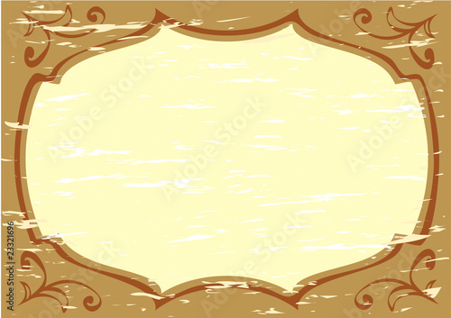 old stile frame rectangle pattern