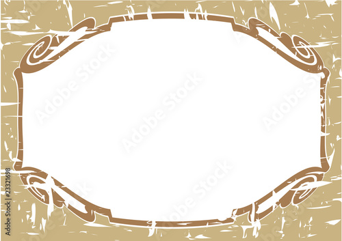 old stile frame rectangle pattern