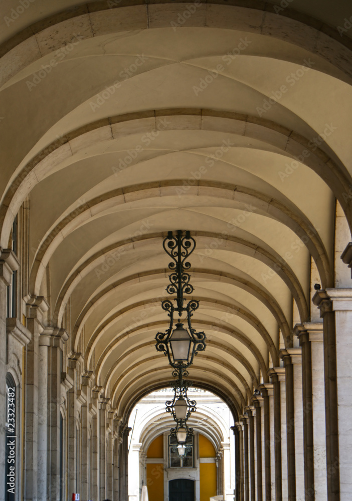 Fototapeta premium arcada do terreiro do paço