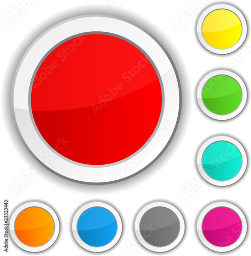 Glossy buttons. Free Download Glossy buttons. - GFXLoad