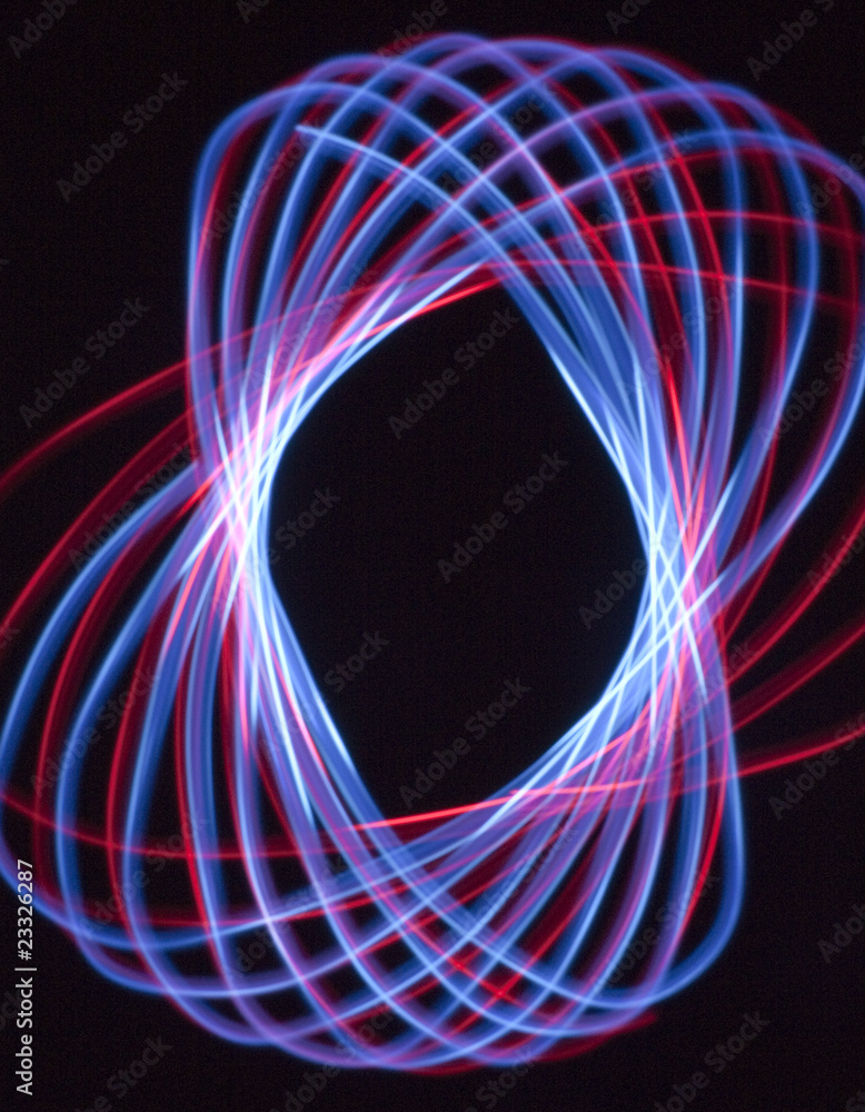 Red and Blue Light Pattern Red and Blue Light Pattern