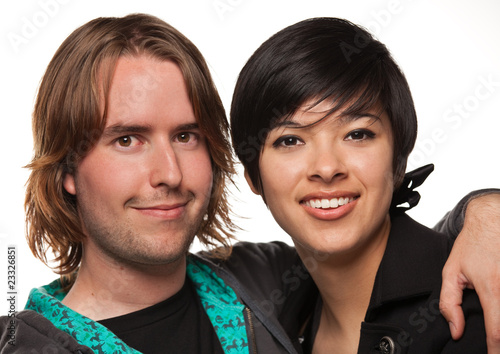 Diverse Caucasian Male and ...