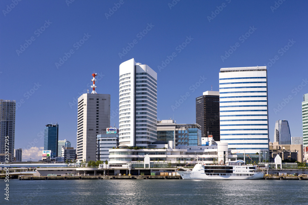 東京港と竹芝桟橋