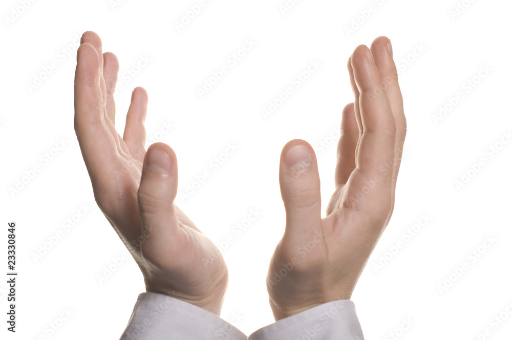 well shaped businessman hand reaching for something isolated on well shaped businessman hand reaching for something isolated on
