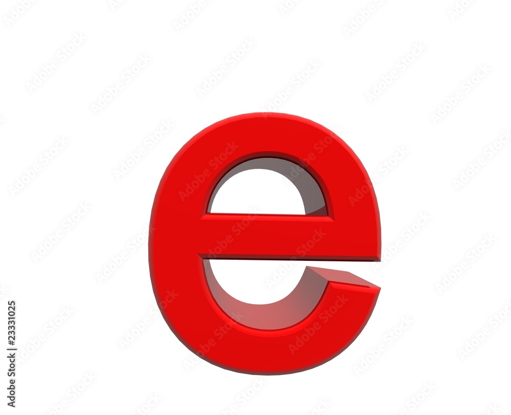 Buchstabe e Buchstabe e