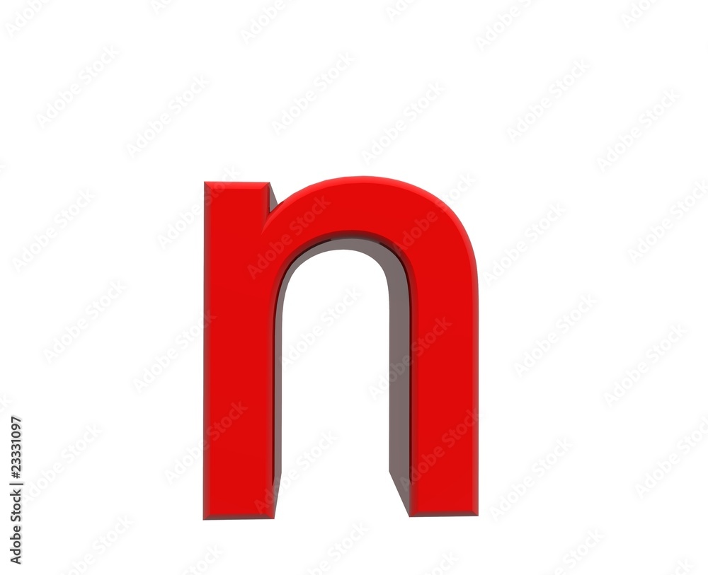 Buchstabe n Buchstabe n