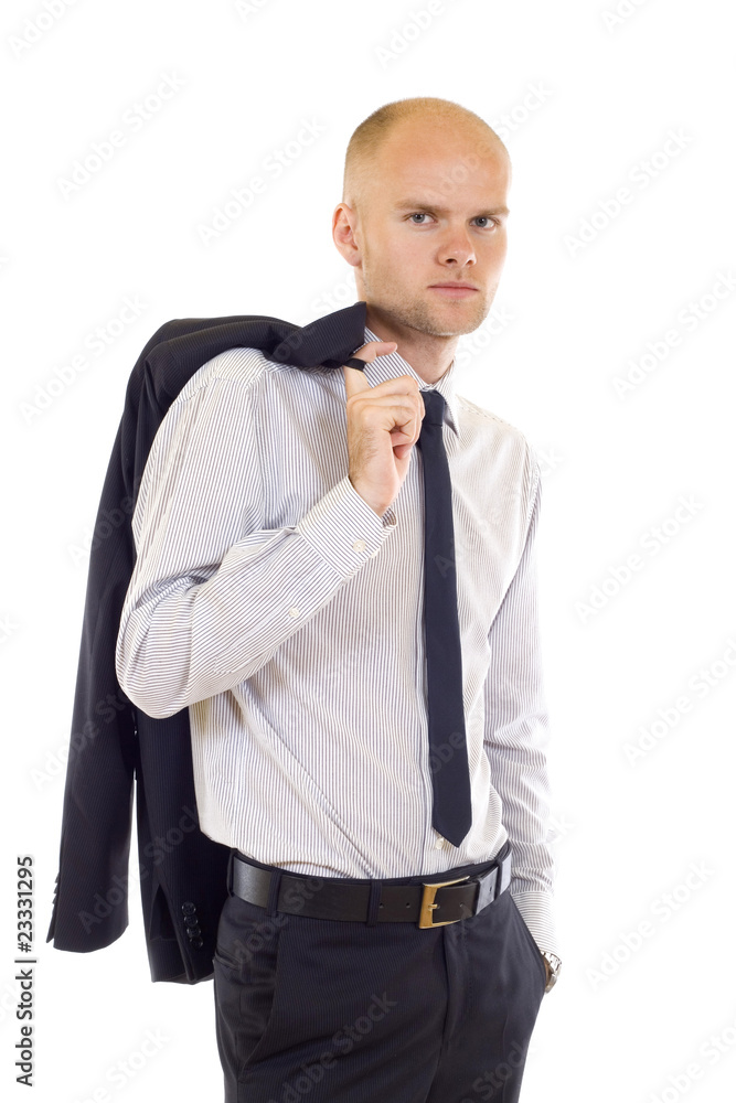 Successful young businessman