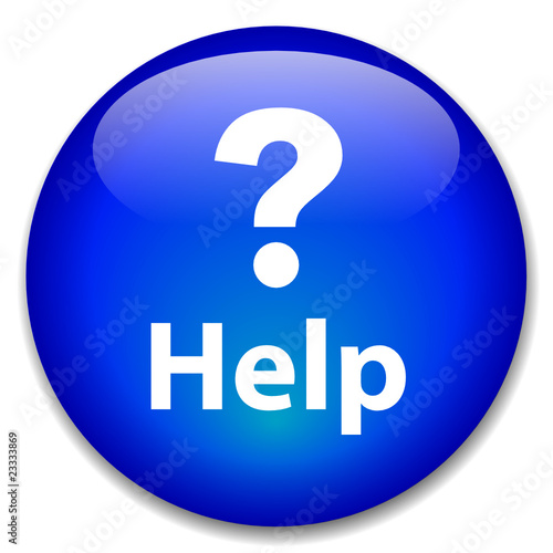 HELP web button (information faqs customer service support)