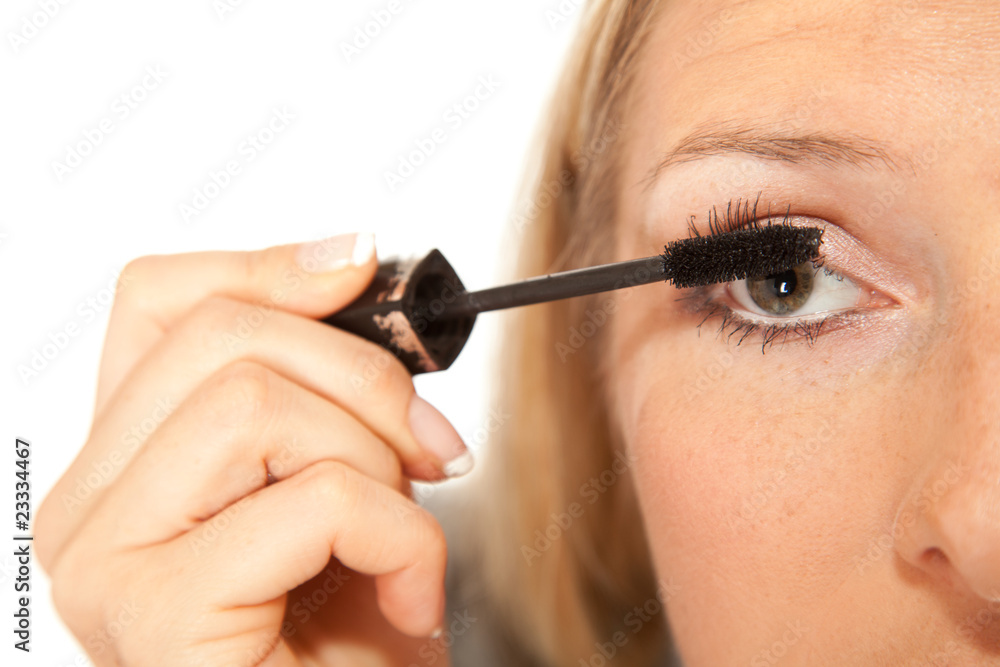 Eyelashes makeup