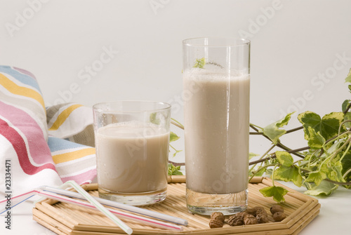 Tiger nut milk. Horchata de chufa.