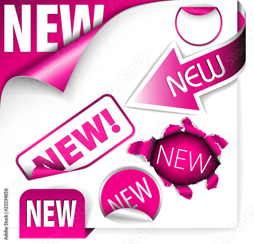 elements for new items in eshop
