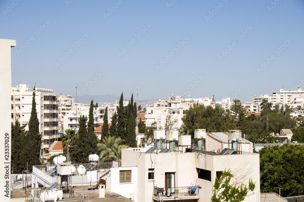 Obraz premium rooftops of Larnaca Cyprus