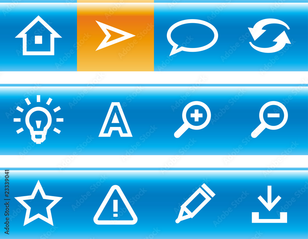 Vector web icons set Vector web icons set
