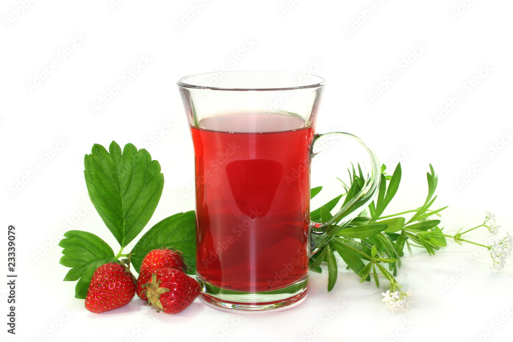 Erdbeer-Waldmeister-Tee Erdbeer-Waldmeister-Tee