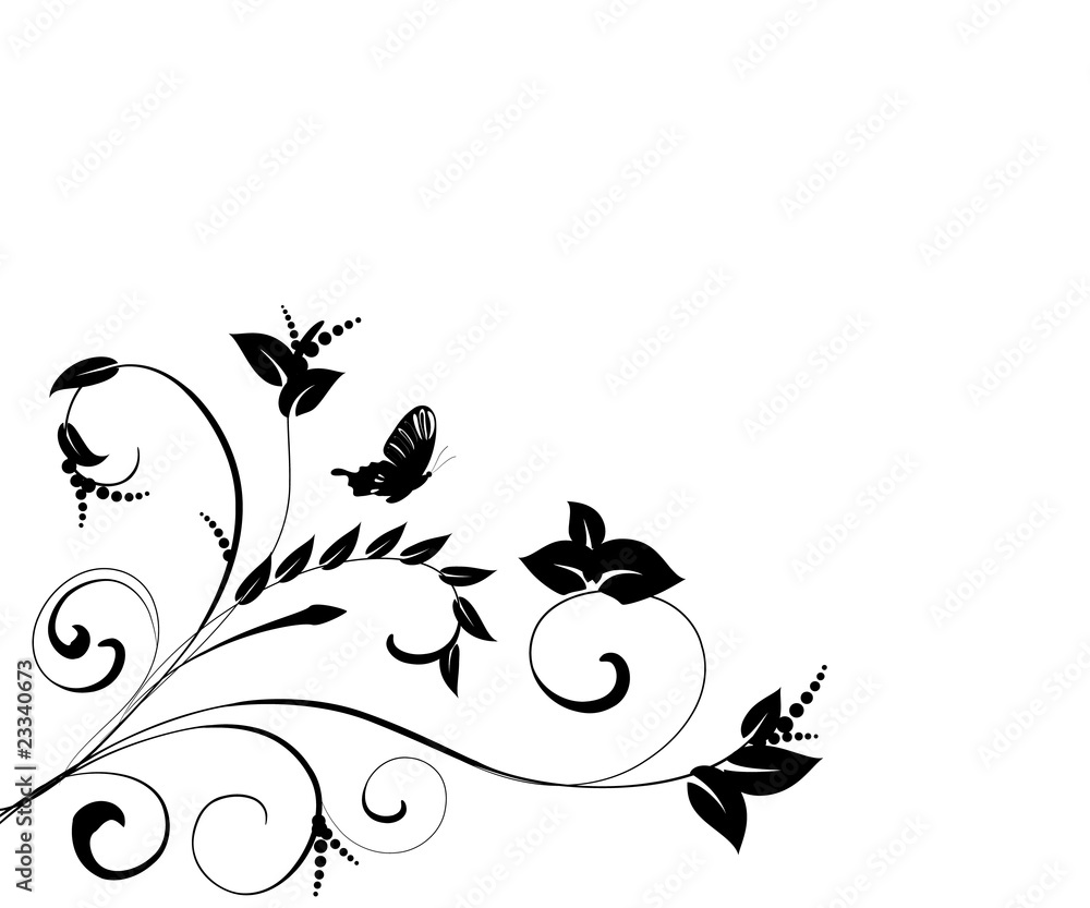 abstract floral pattern abstract floral pattern