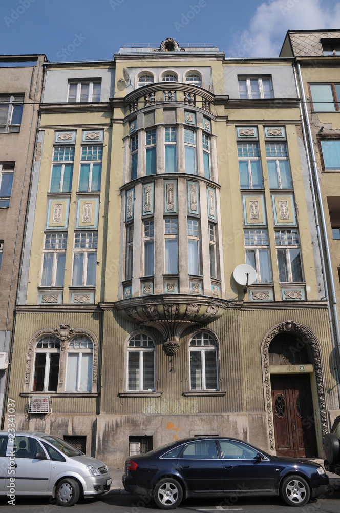 Austro-hungarian façade in Sarajevo