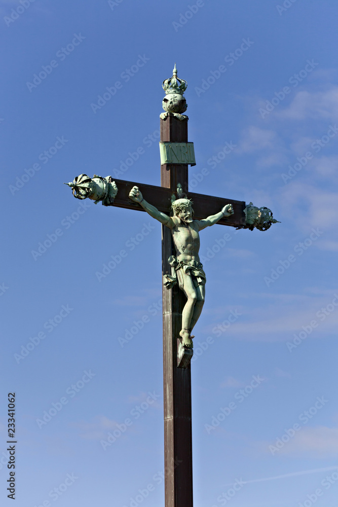 Old cross, Montpellier, France