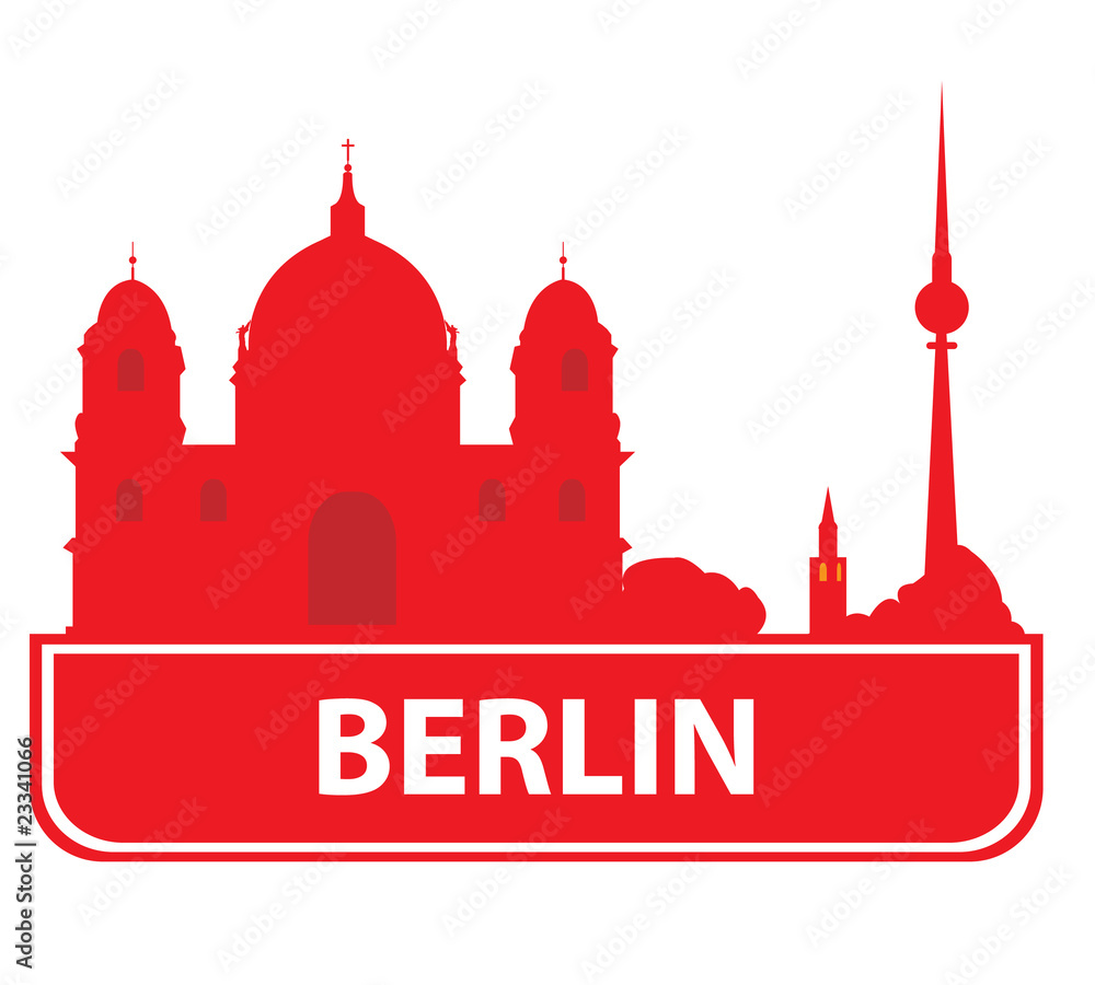 Fototapeta premium Berlin skyline