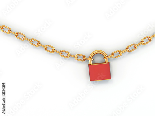 Chain with lock