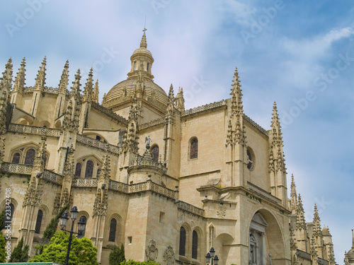 Segovia, catedral, ciudad Patrimonio de la Humanidad, España