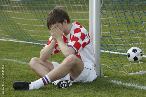 Verlorenes Fussballspiel