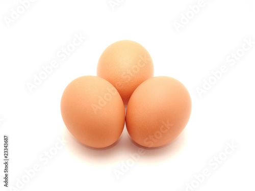 Three eggs