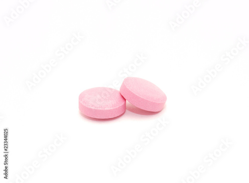 Pink tablets