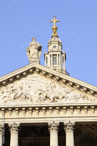 sculpted details of historical building