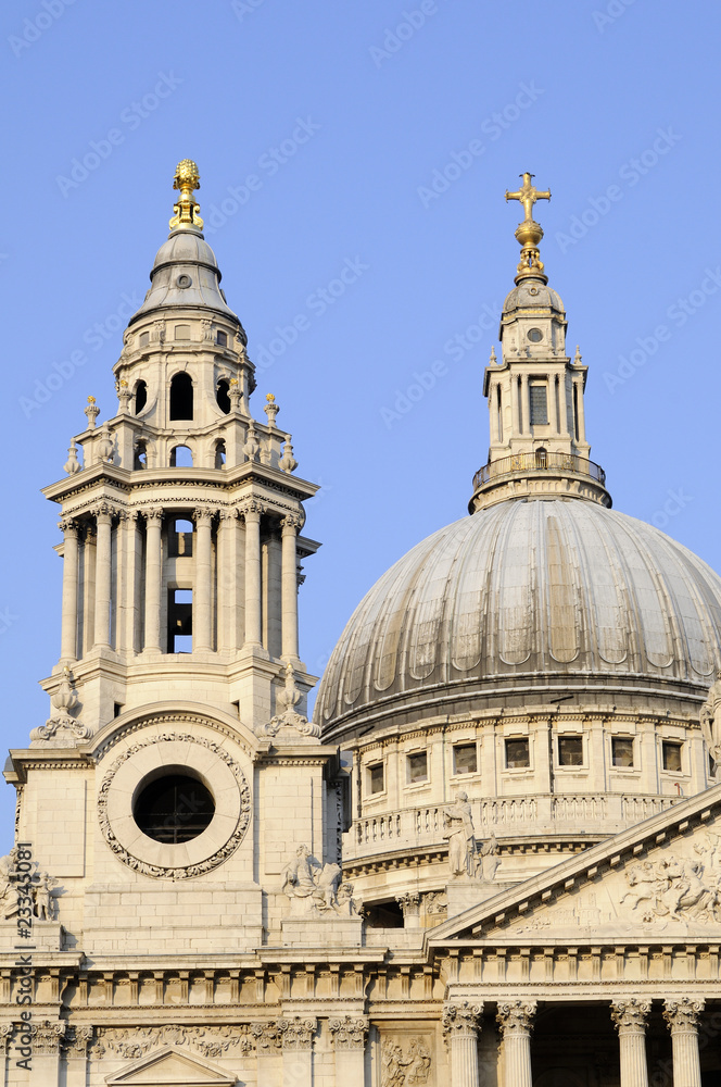 towers of Saint Paul's Cathedral