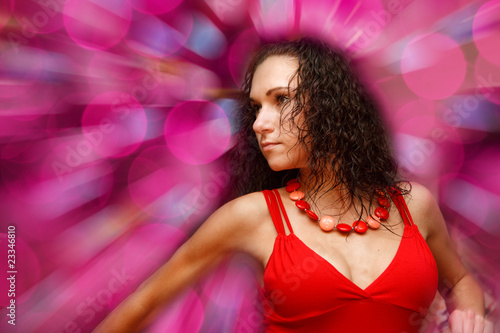 beautiful dancing girl