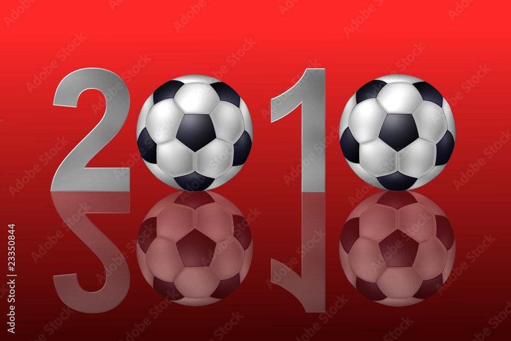 Obraz premium Fussball 2010