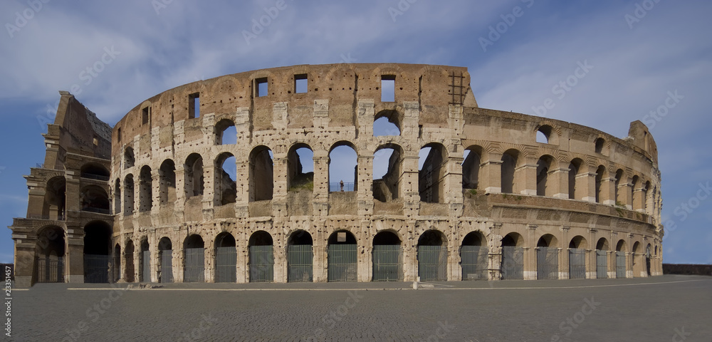 Roma, il Colosseo, veduta lato sudovest
