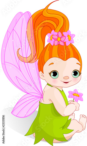 Fairy with Flower