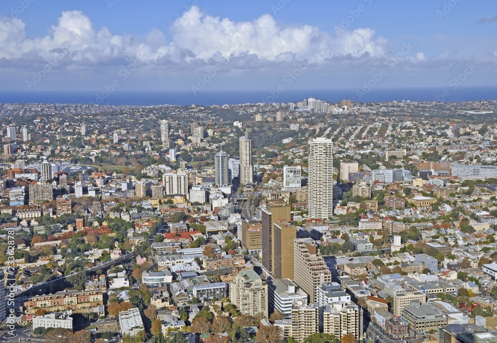Sydney West, aerial