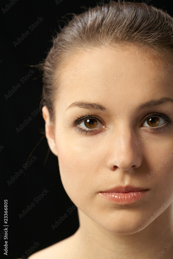 Portrait of pretty girl Portrait of pretty girl