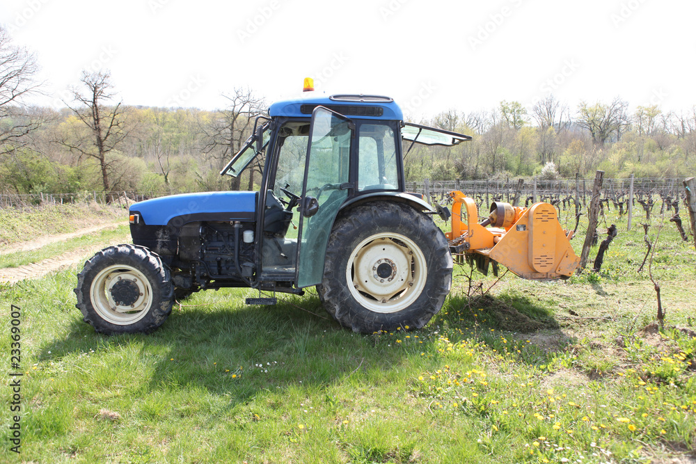 Obraz premium Tracteur
