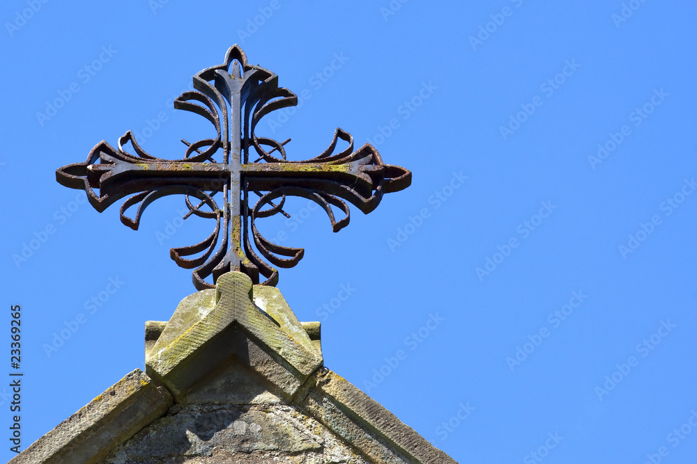 metal decorative cross