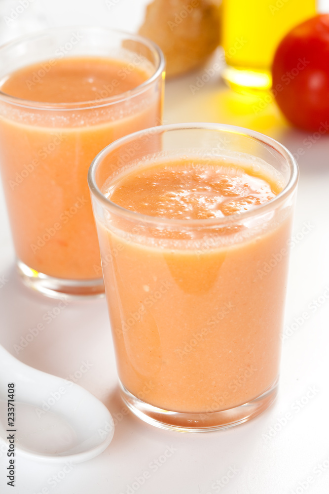 delicious gazpacho typical spanish gastronomy delicious gazpacho typical spanish gastronomy
