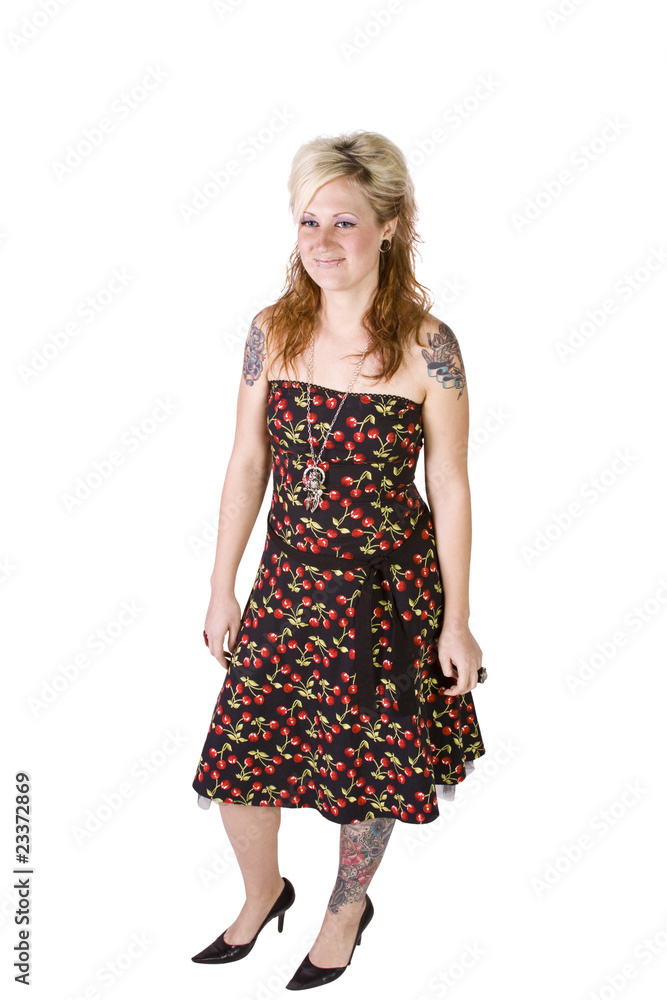 Fototapeta premium Beautiful Blond Model