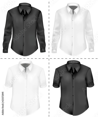 Photo-realistic vector illustration. Shirts.